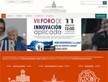Tablet Screenshot of fundacionmiranda.org